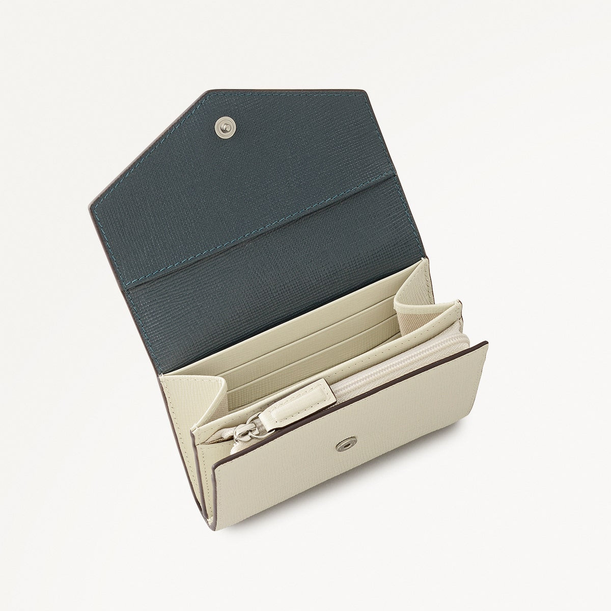 Snow Small Flapover Purse | St Pancras Lane Saffiano AW25 | Radley
