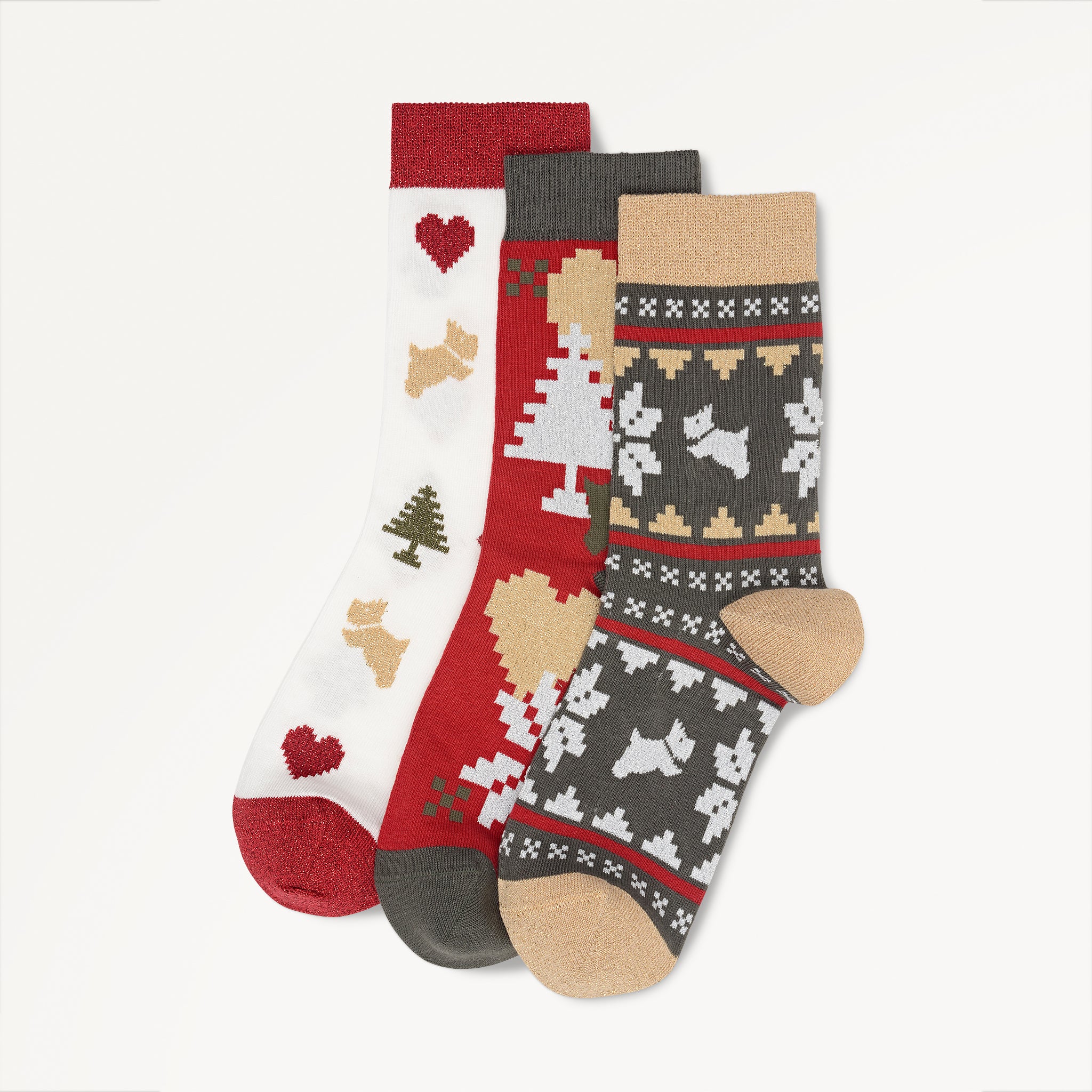 Carmine Sock Set | Fairisle AW25 | Radley London