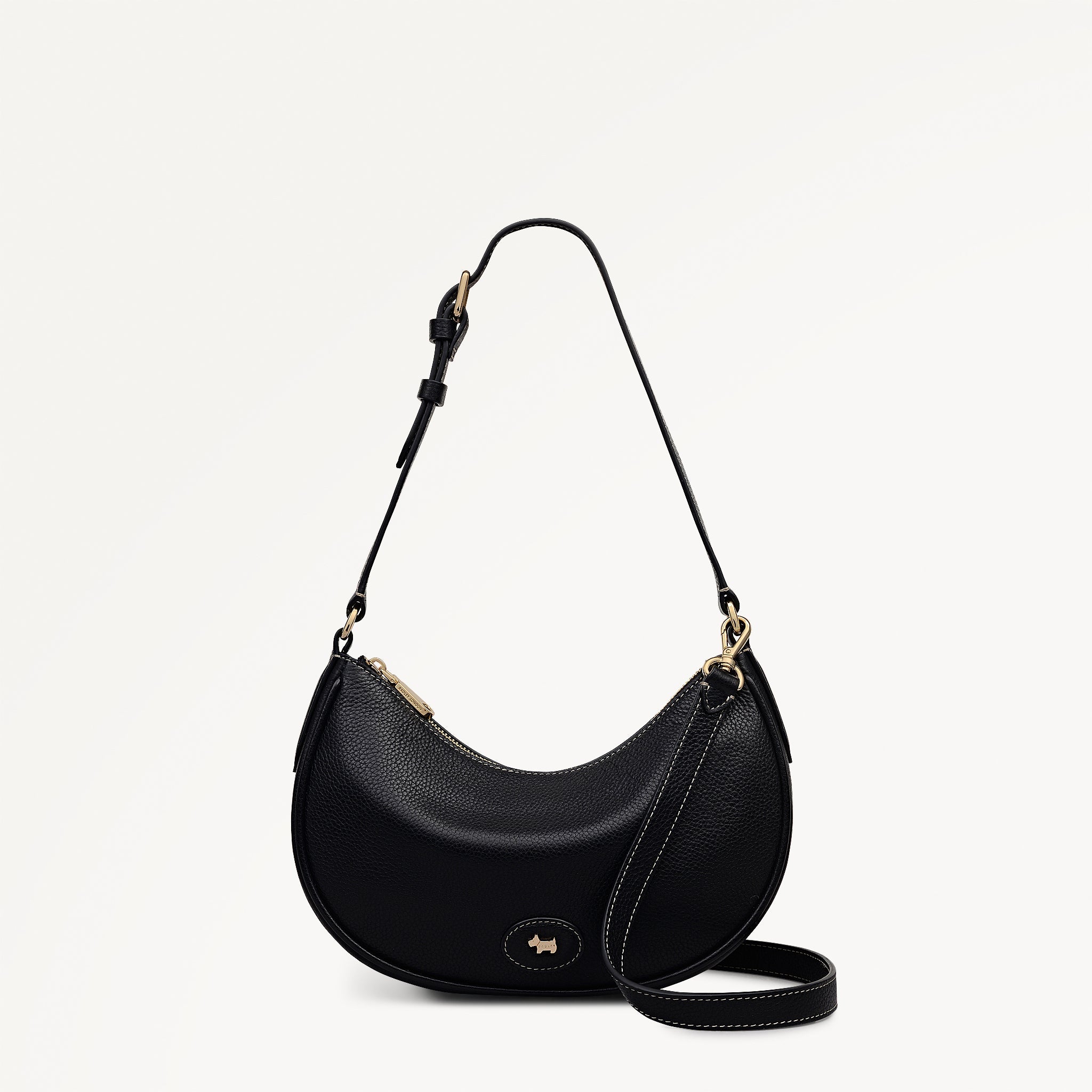 Black Small Ziptop Shoulder | Heath Crescent AW25 | Radley London
