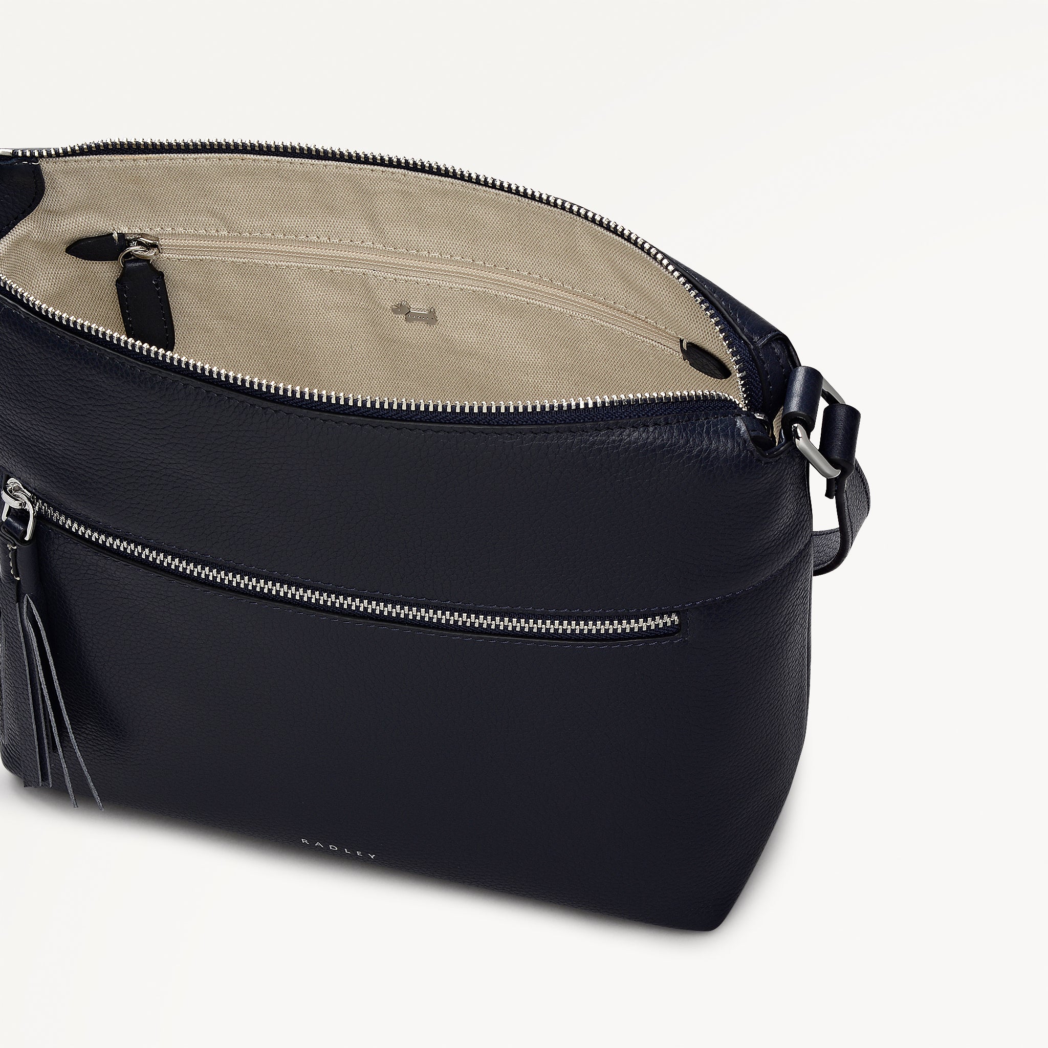 Ink Small Ziptop Cross Body | Fountain Mews AW25 | Radley London