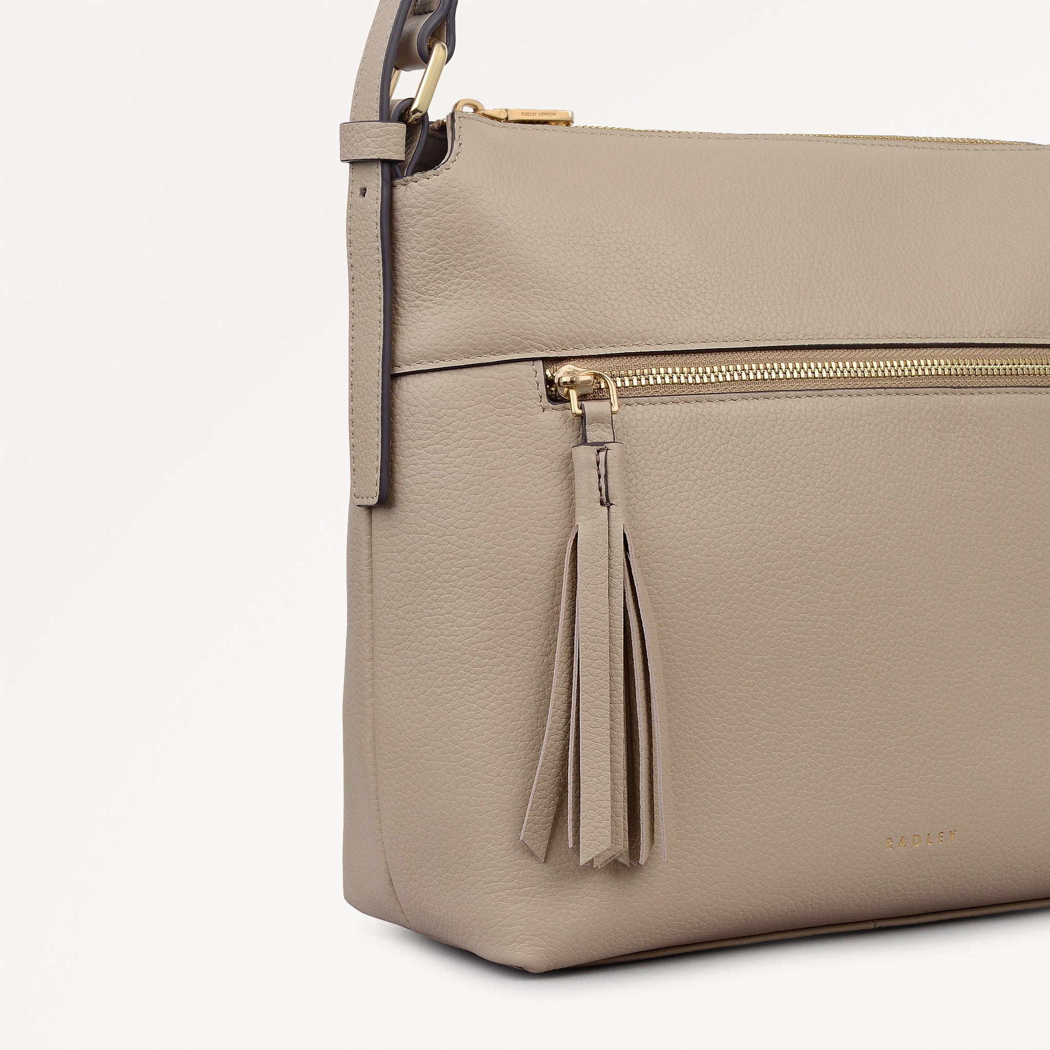 Porcini Small Ziptop Cross Body | Fountain Mews AW25 | Radley London