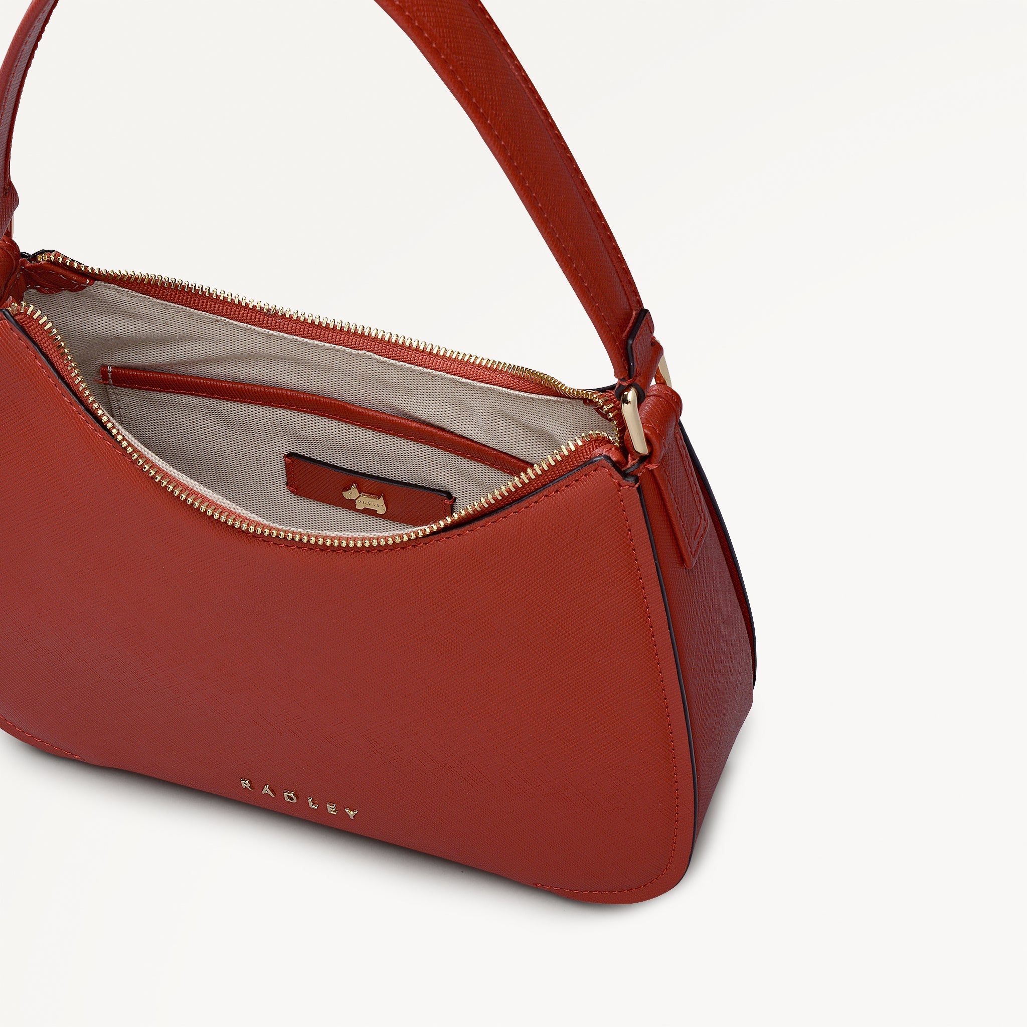 Flame Medium Ziptop Shoulder Bag | Crosby Alley AW25 | Radley London
