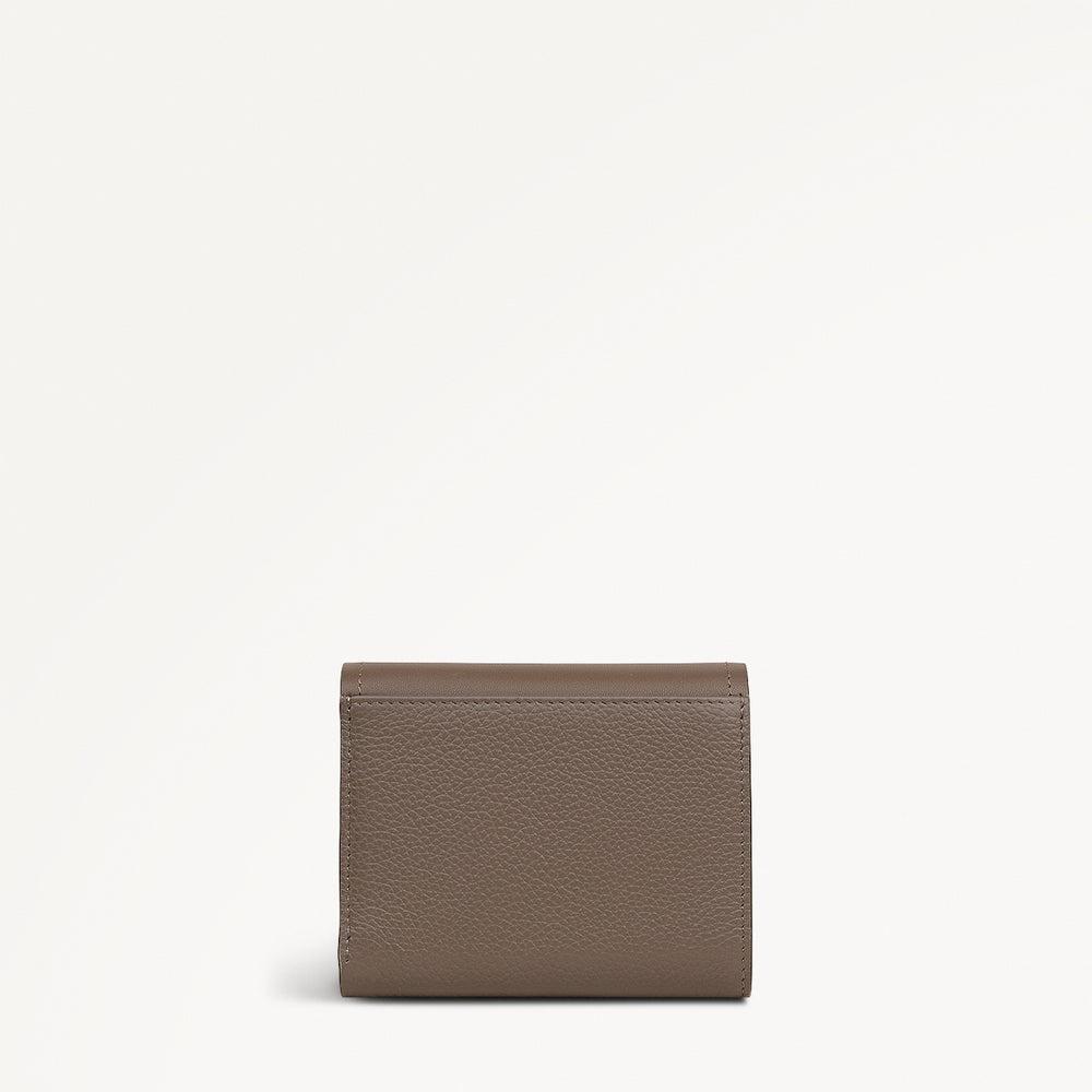 Mayfair Lane Leather Small Trifold Wallet in Coffee - 112685