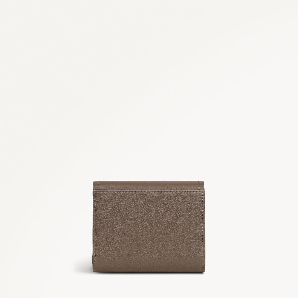 Mayfair Lane Leather Small Trifold Wallet in Coffee - 112685