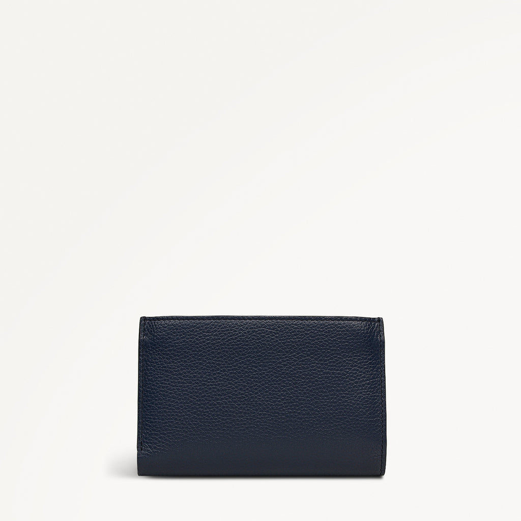 Fountain Mews Leather Medium Bifold Wallet in Ink - 112688