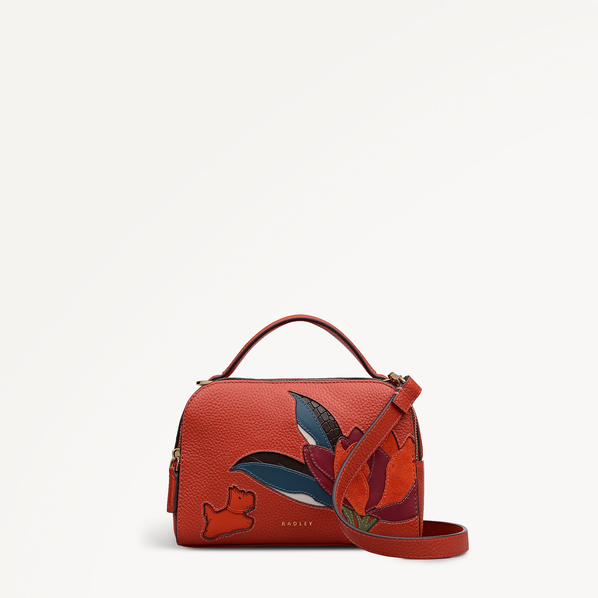 Flame Small Ziptop Cross Body | Nature Blooms AW25 | Radley London