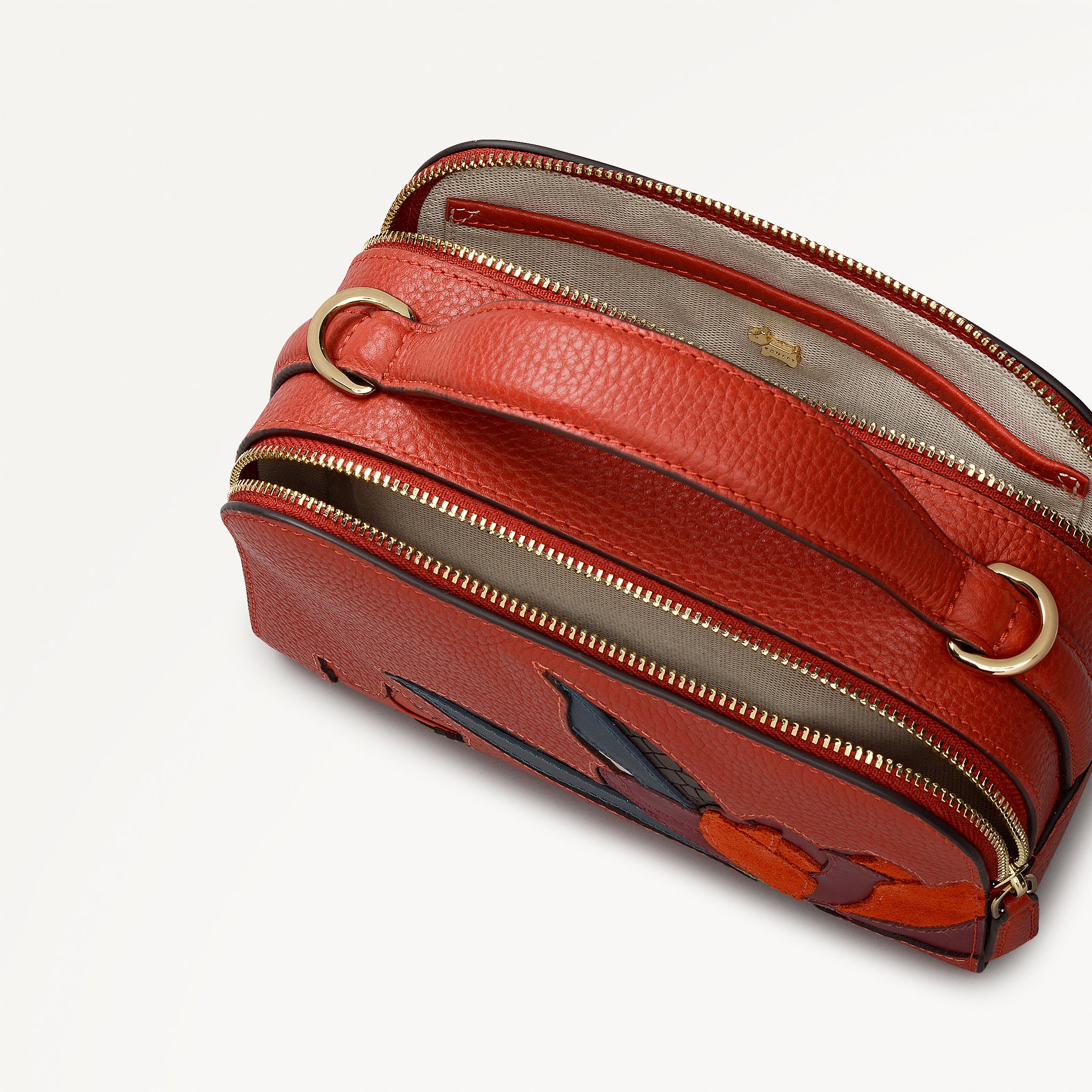 Flame Small Ziptop Cross Body | Nature Blooms AW25 | Radley London