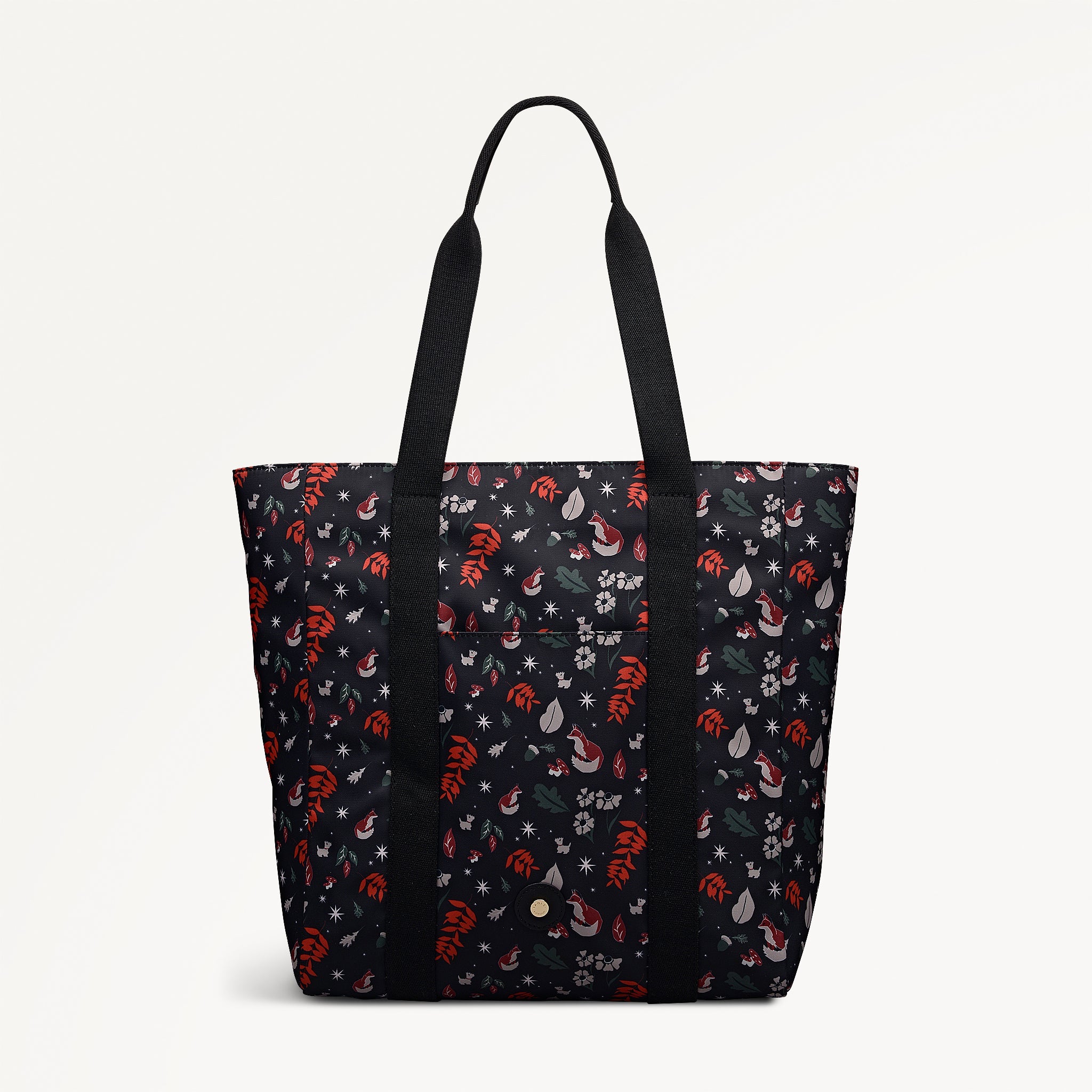 Black Medium Ziptop Tote | Holly Avenue Fox AW25 | Radley London