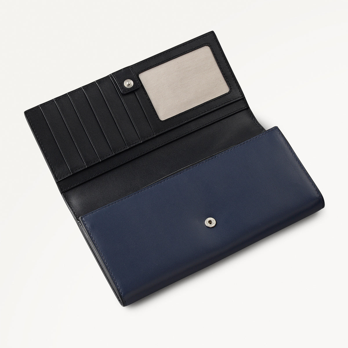 Heritage Radley - Protect Leather Extra Large Flapover Wallet in Ink - 112776