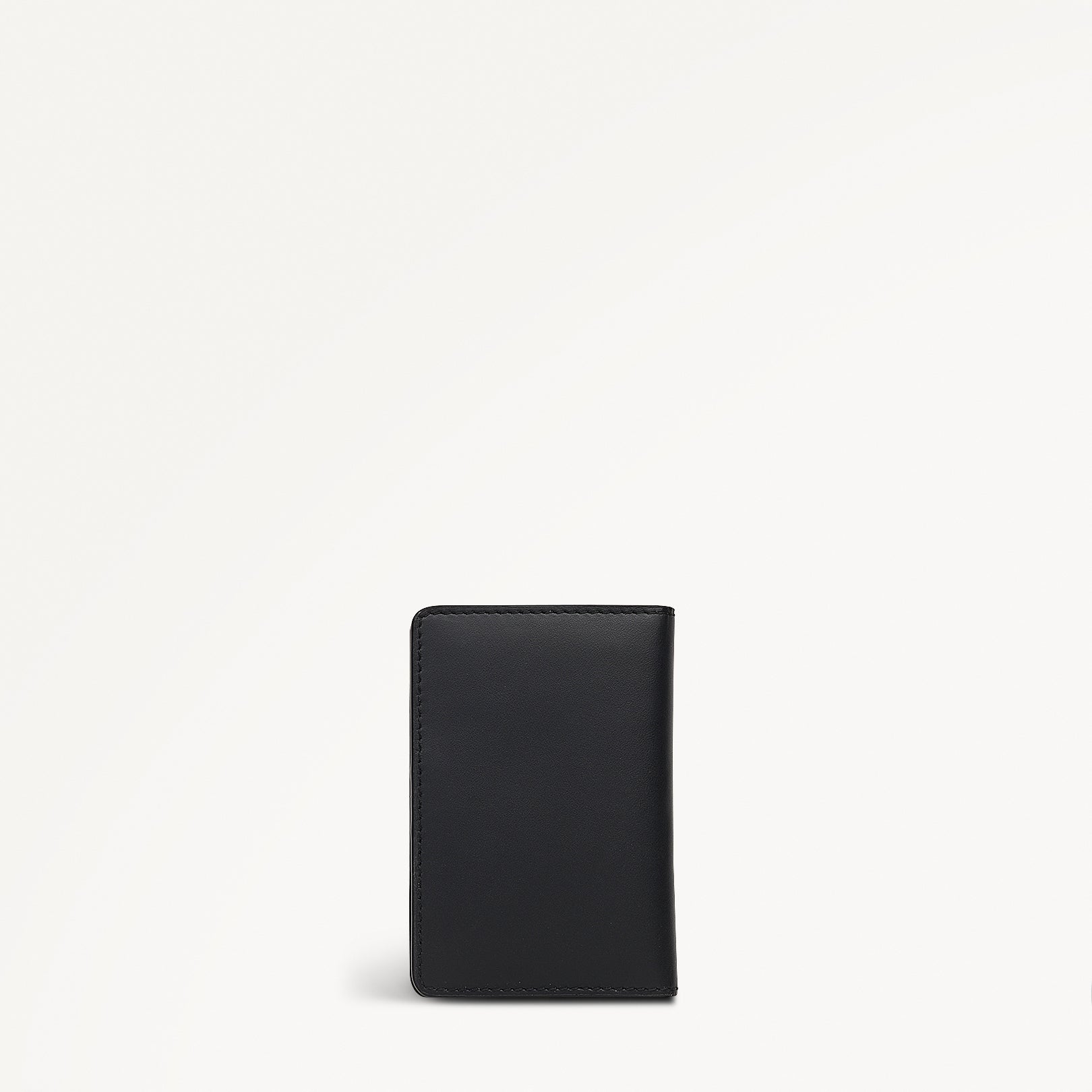 Fleeting Fox Leather Small Card Holder in Black - 112798