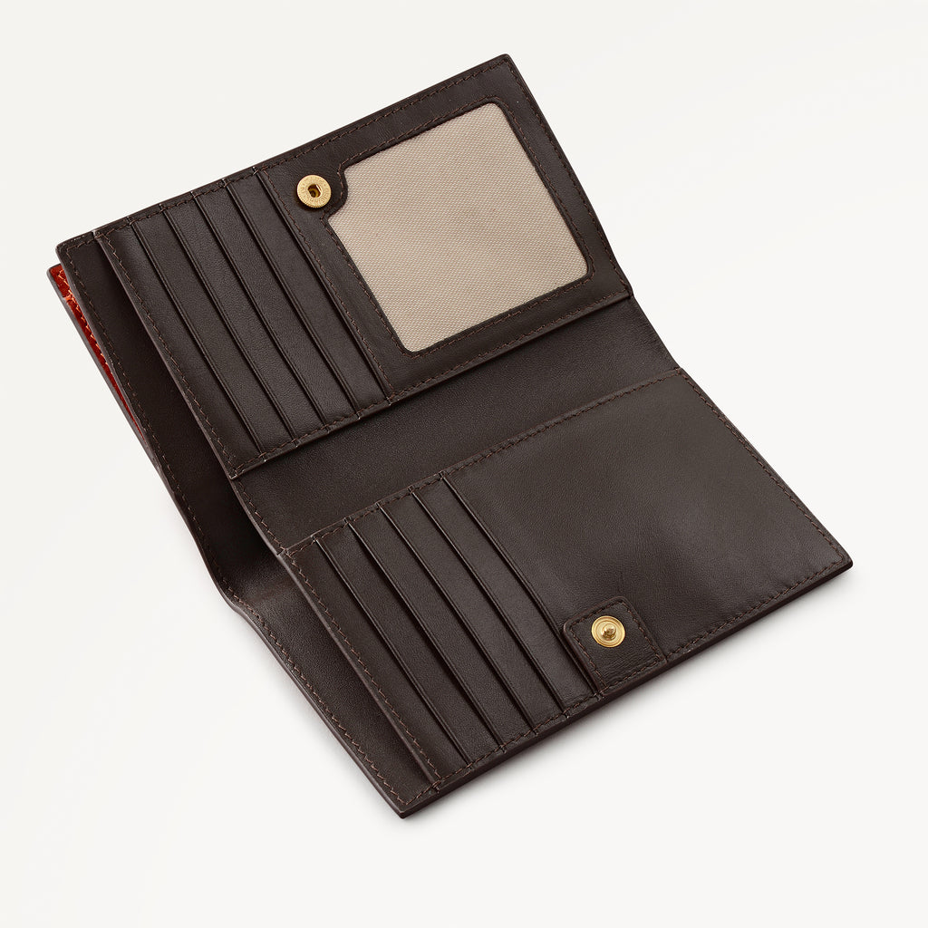 Heritage Radley - Protect Leather Medium Bifold Wallet in Flame - 112818