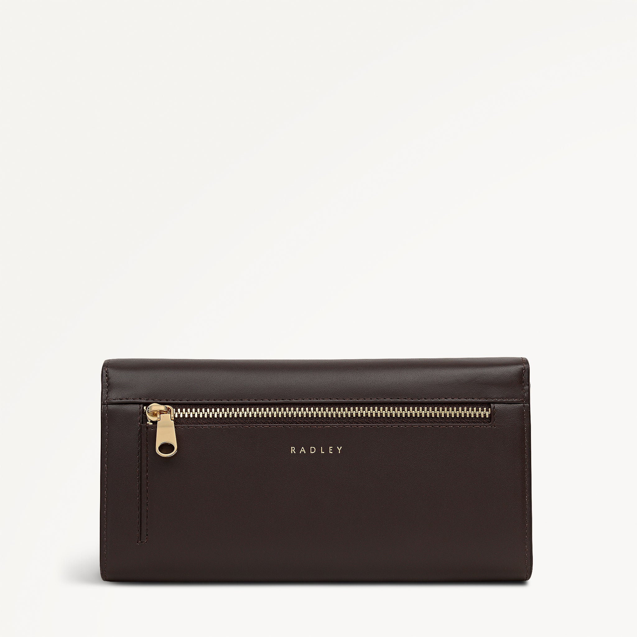 Heritage Radley - Protect Leather Extra Large Flapover Wallet in Dark Oak - 112819