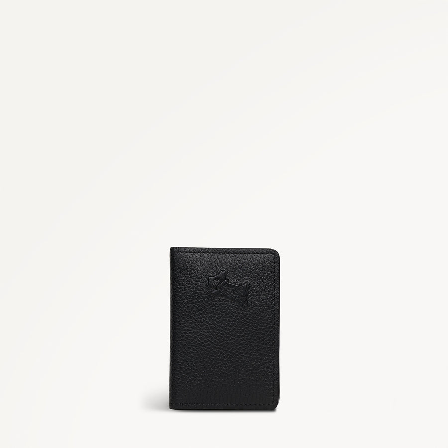 Radley Authentic Leather Small Card Holder in Black - 112827