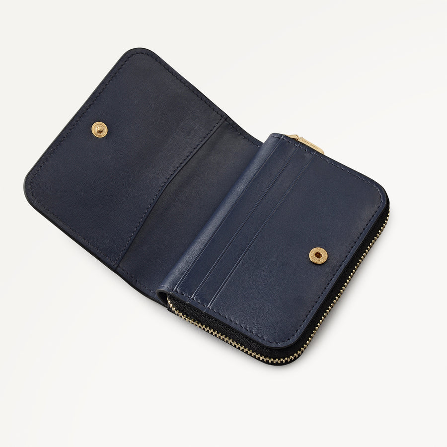 Radley Authentic Leather Small Zip Around Wallet in Black - 112829