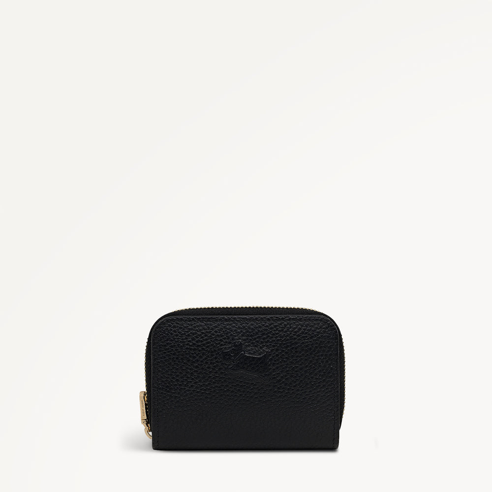 Radley Authentic Leather Small Zip Around Wallet in Black - 112829