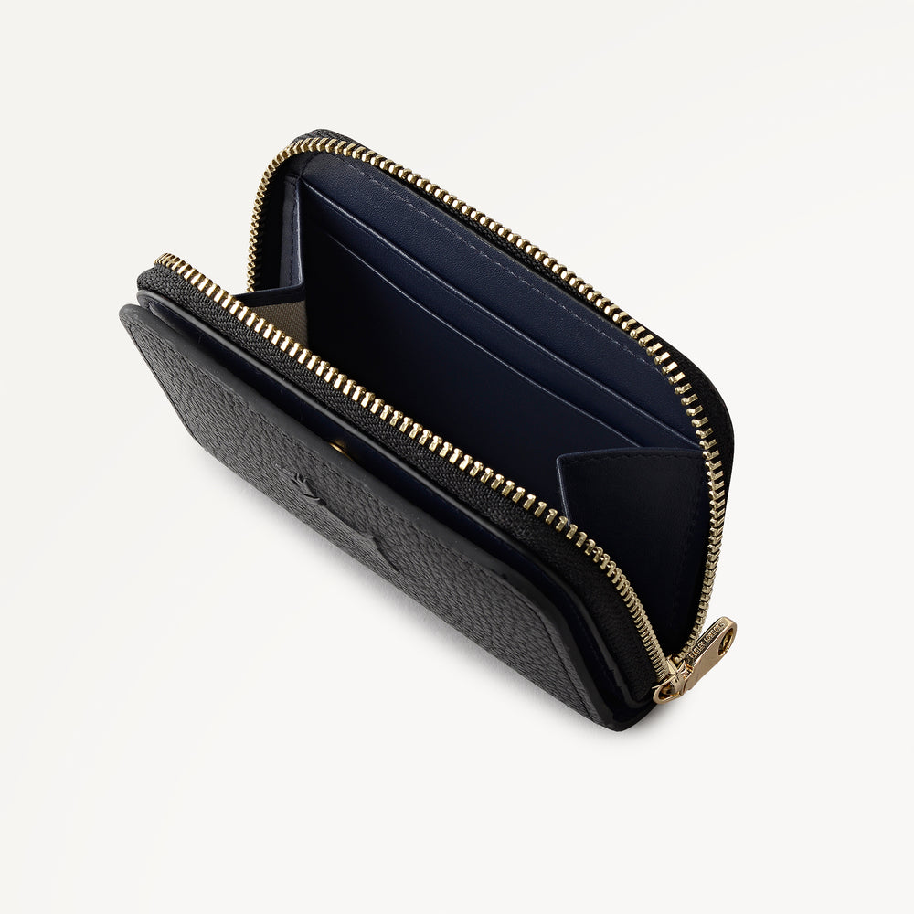 Radley Authentic Leather Small Zip Around Wallet in Black - 112829