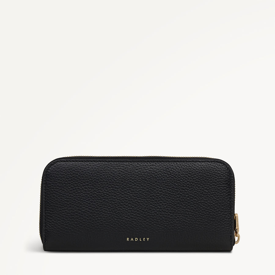 Radley Authentic Leather Large Zip Around Wallet in Black - 112830