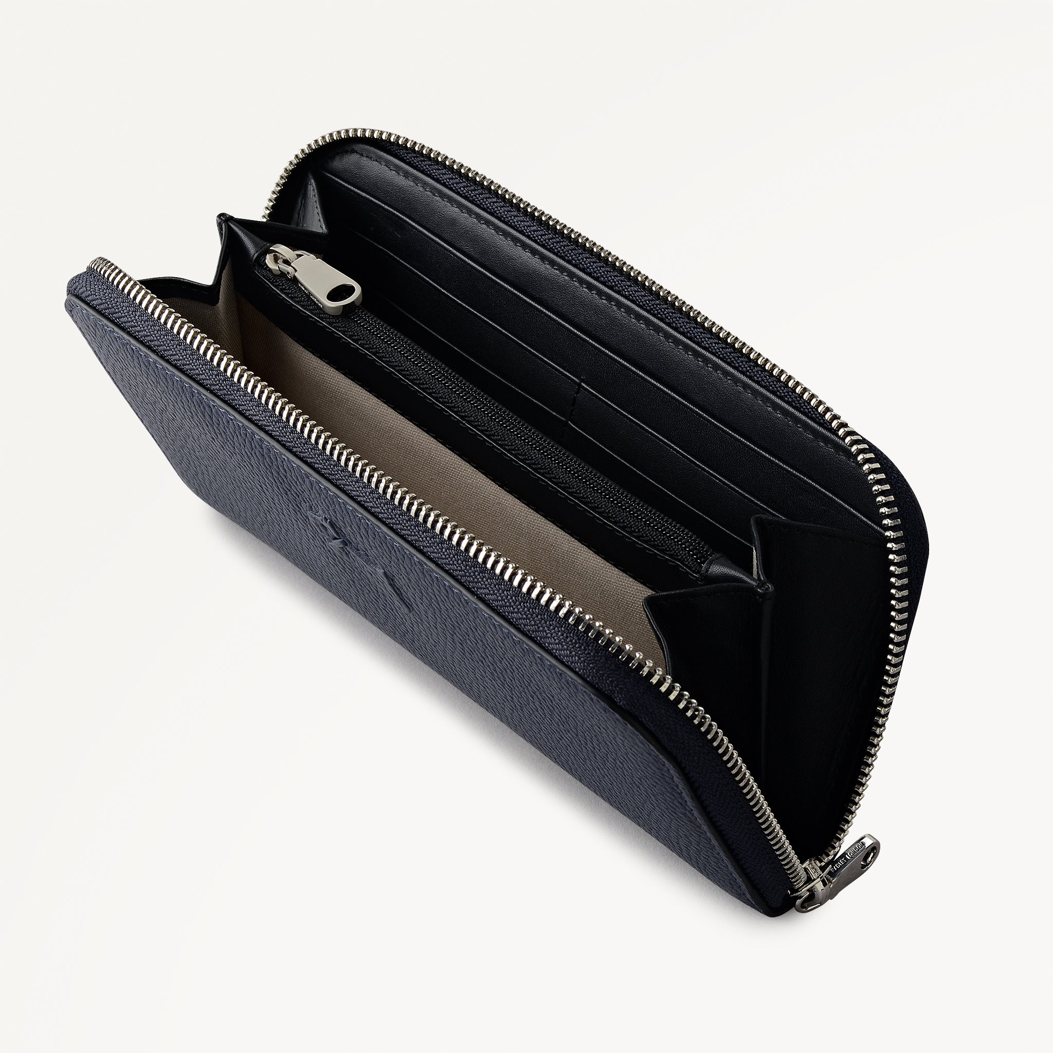 Radley Authentic Leather Large Zip Around Wallet in Ink - 112831