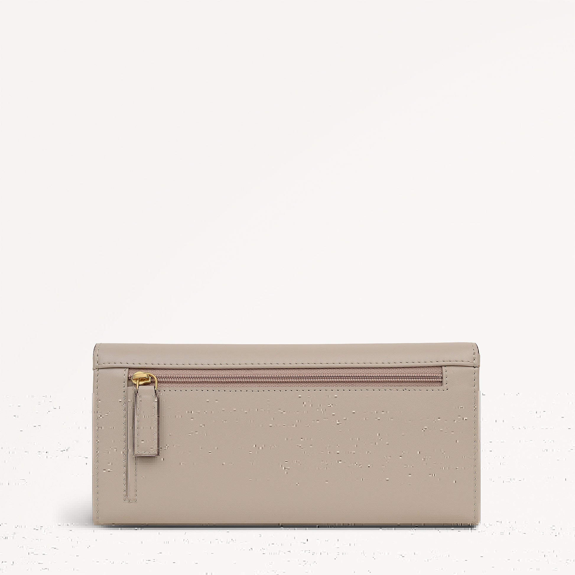 Acorntopia Leather Large Flapover Wallet in Porcini - 112843