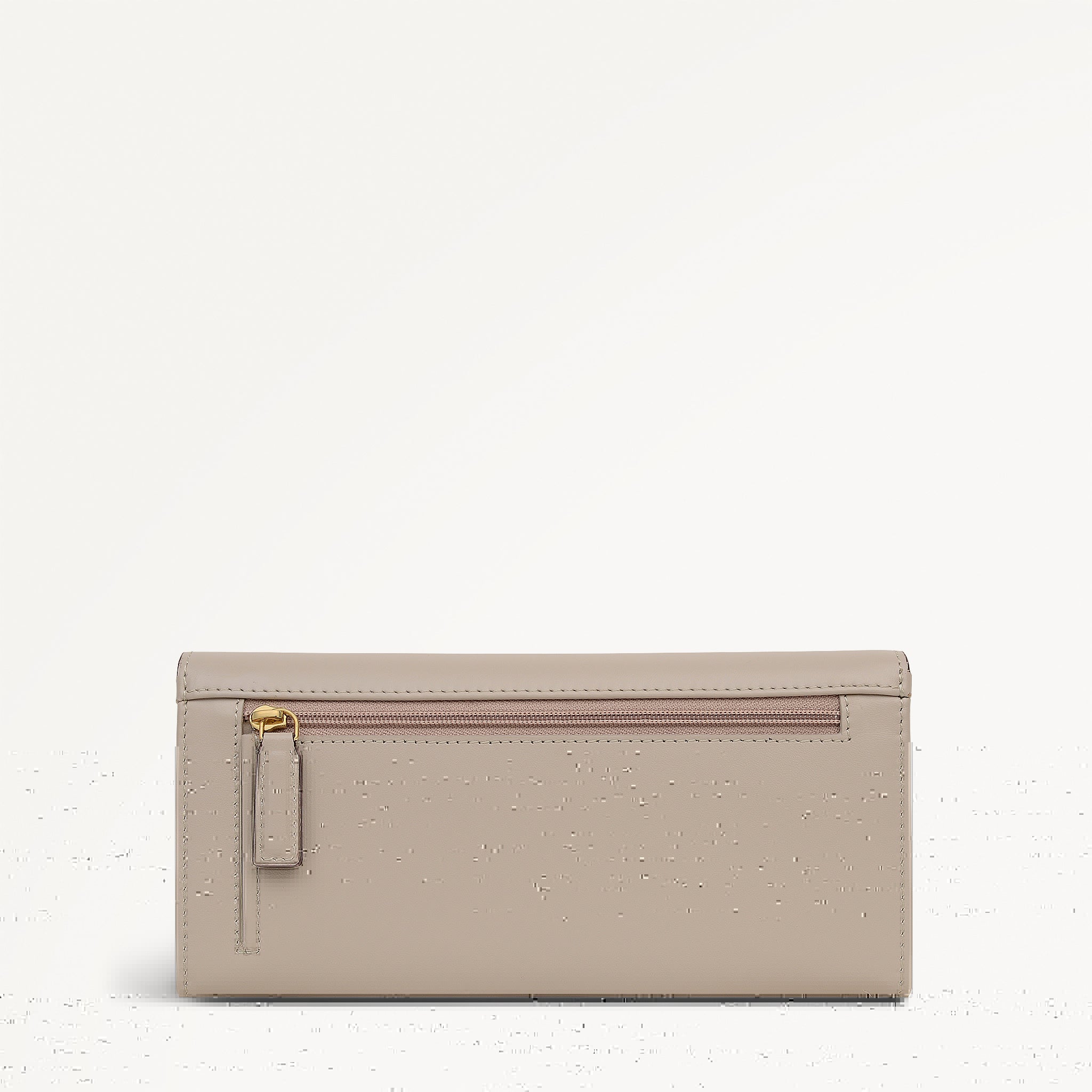 Acorntopia Leather Large Flapover Wallet in Porcini - 112843