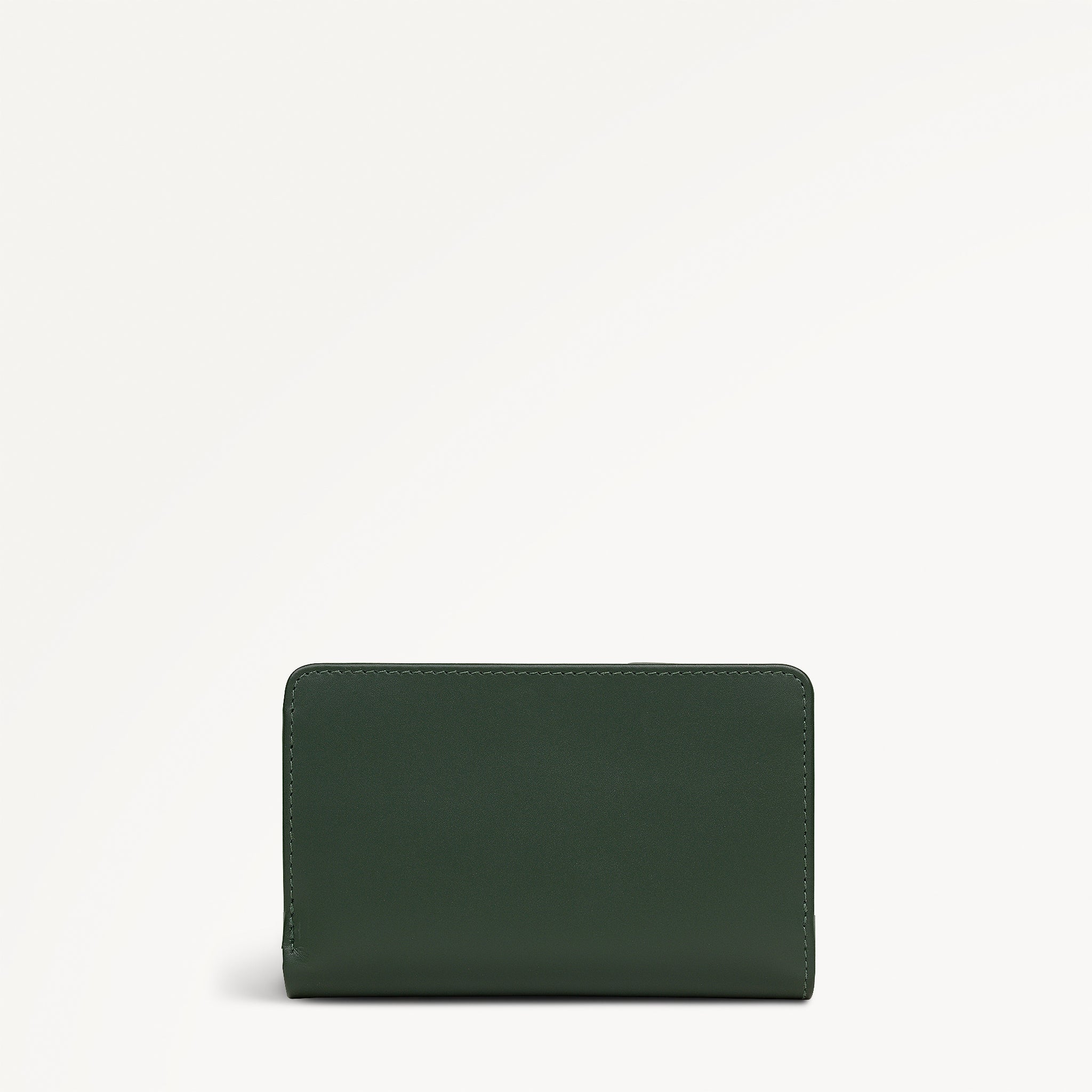It's Written In The Snowflakes Leather Medium Bifold Wallet in Racing Green - 112852