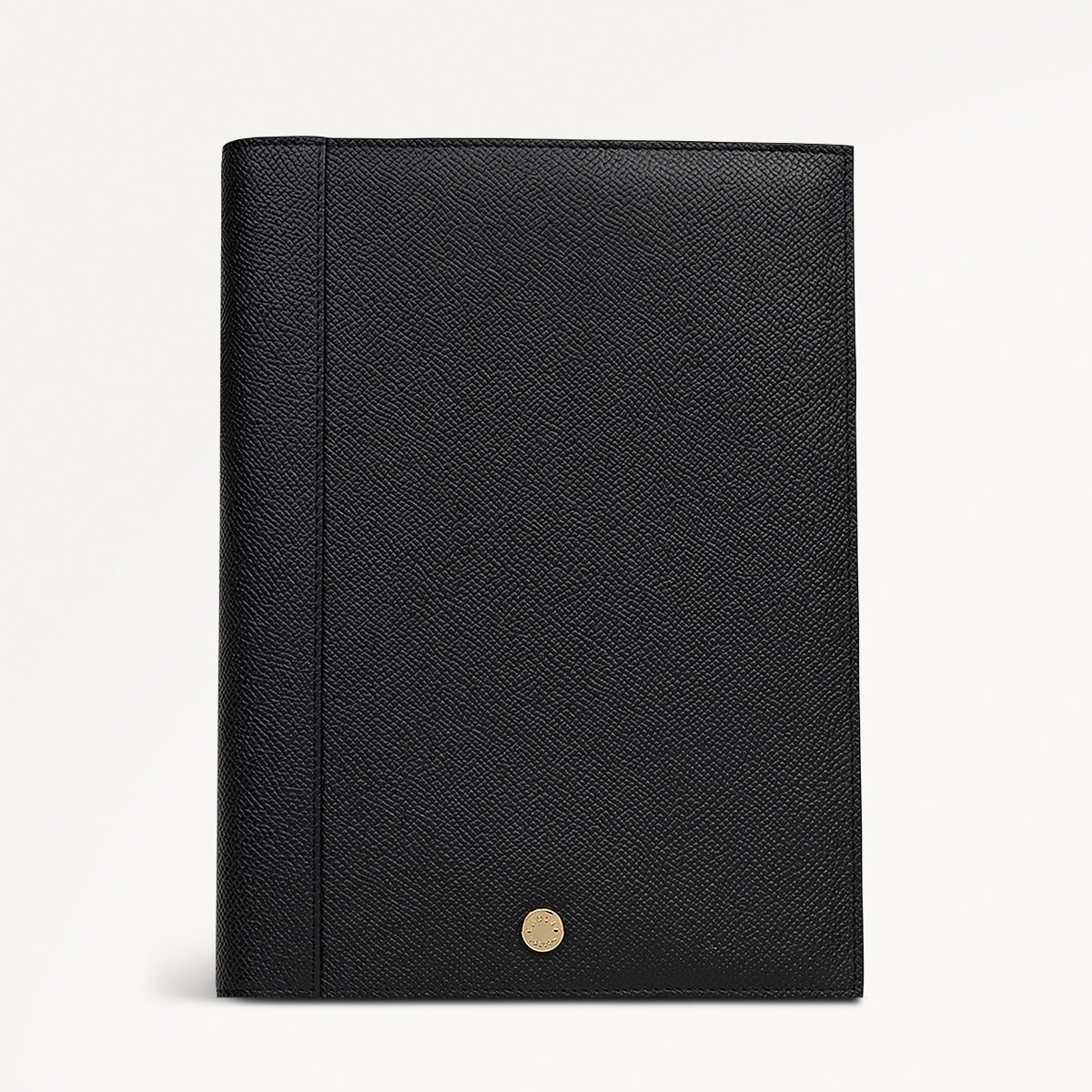 Halcomb Place Leather Notebook Sleeve in Black - 112870