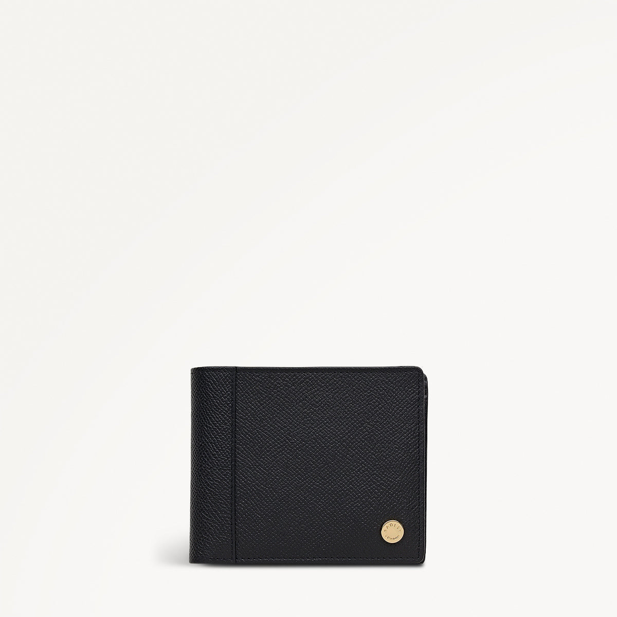 Halcomb Place Leather Medium Boxed Wallet in Black - 112872