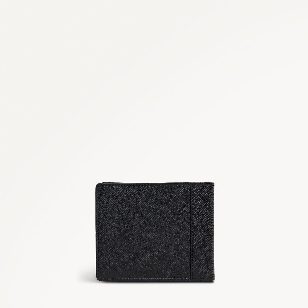 Halcomb Place Leather Medium Boxed Wallet in Black - 112872