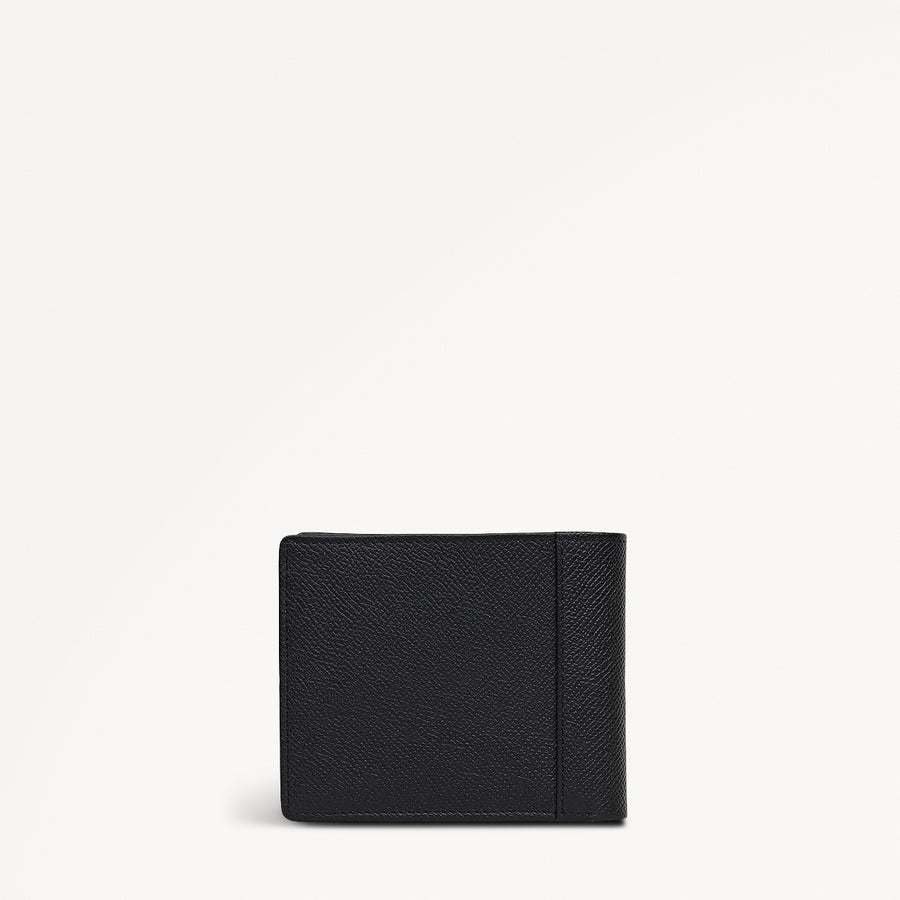 Halcomb Place Leather Medium Boxed Wallet in Black - 112872