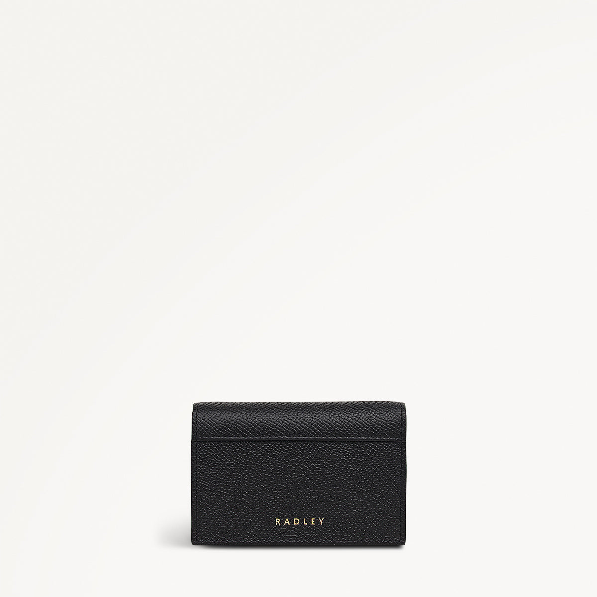 Halcomb Place Leather Medium Boxed Card Holder in Black - 112873