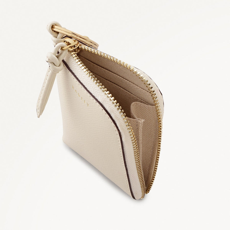 Golden Lane Small Bag Charm in Chalk - 112895