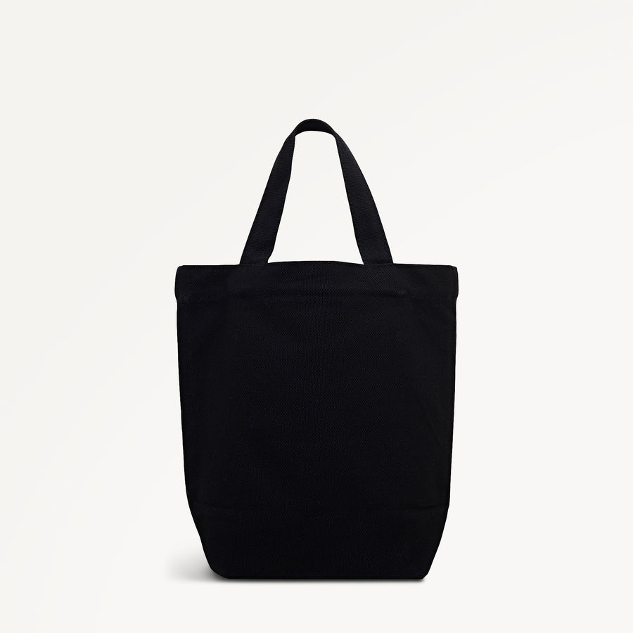 MIDNIGHT WANDERER SMALL OPEN TOP Satchel BLACK