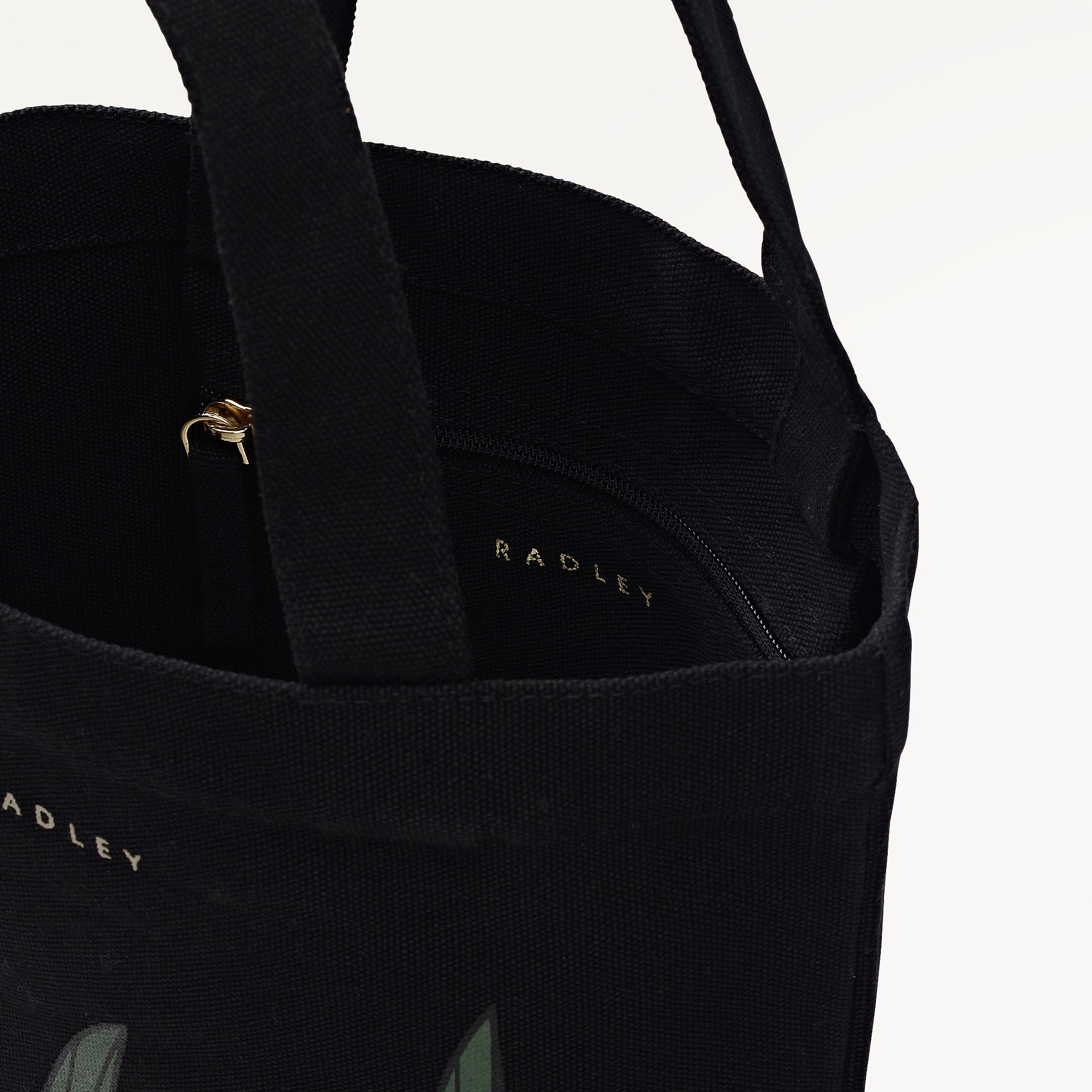 MIDNIGHT WANDERER SMALL OPEN TOP Satchel BLACK