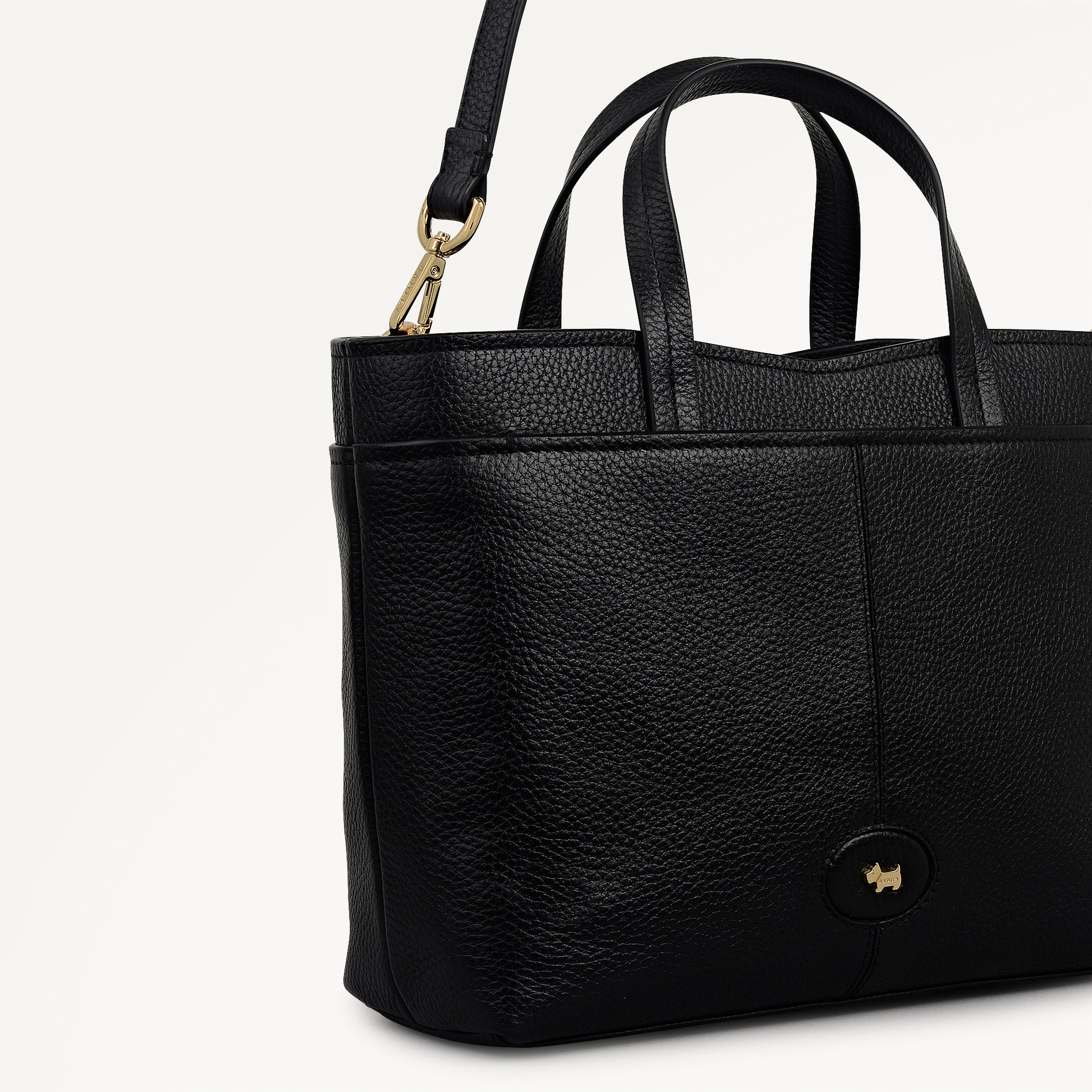 Maldon Mews Medium Ziptop Grab Black - 112920