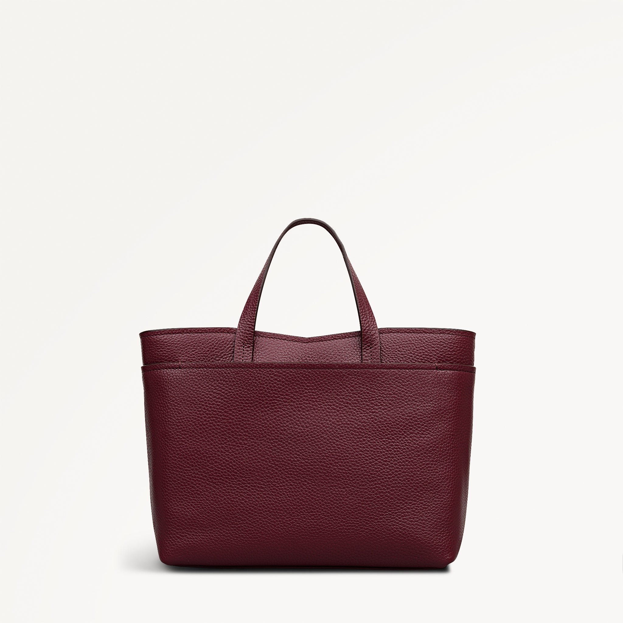 Maldon Mews Medium Ziptop Satchel Dark Cherry - 112921