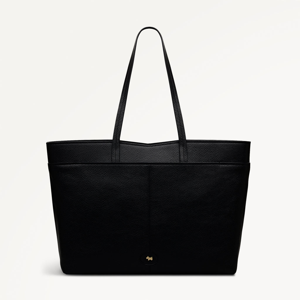 Maldon Mews Large Ziptop Tote Black - 112924