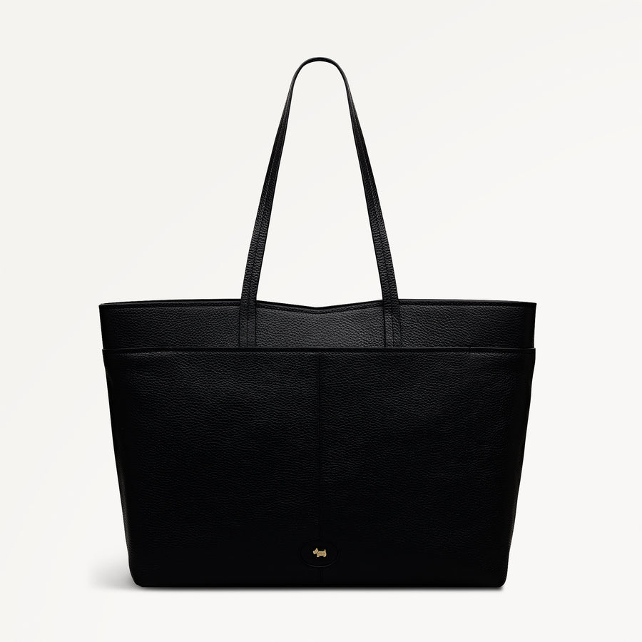 Maldon Mews Large Ziptop Tote Black - 112924
