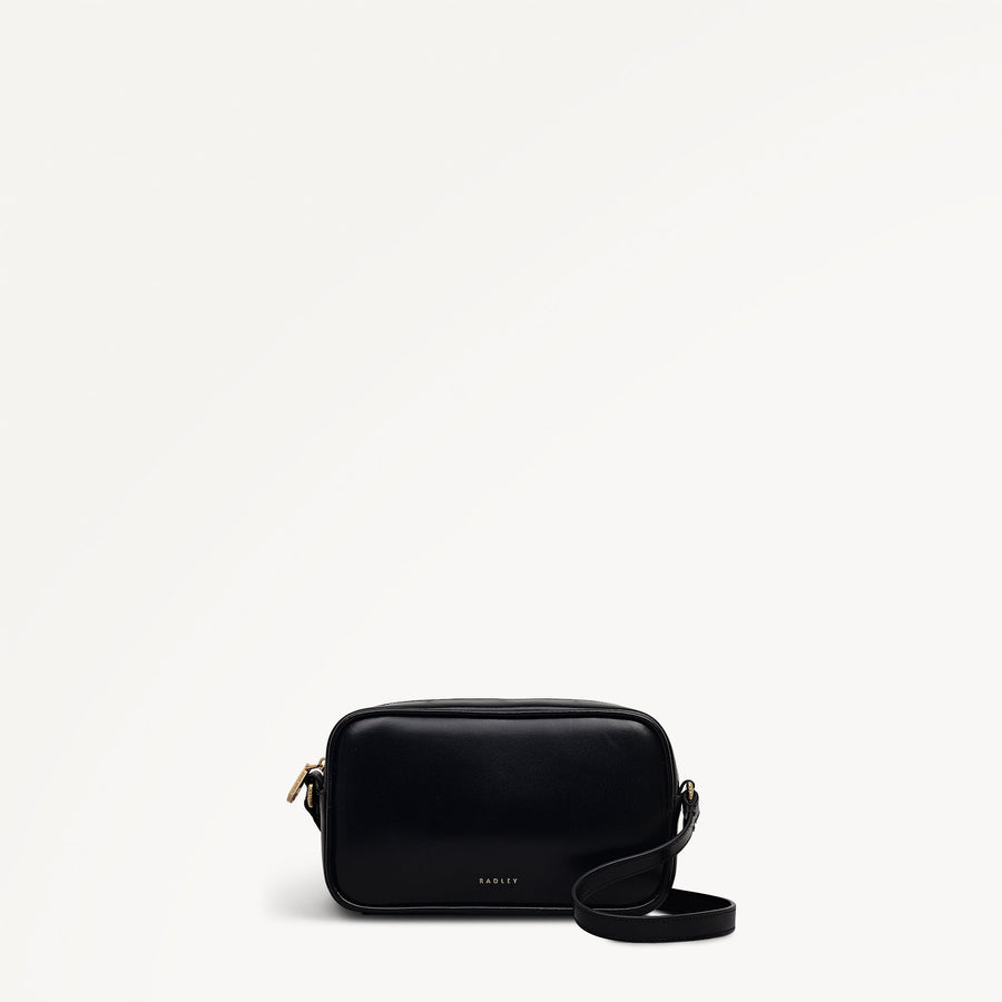 Hadley Lane Small Ziptop Cross Body Black - 112938