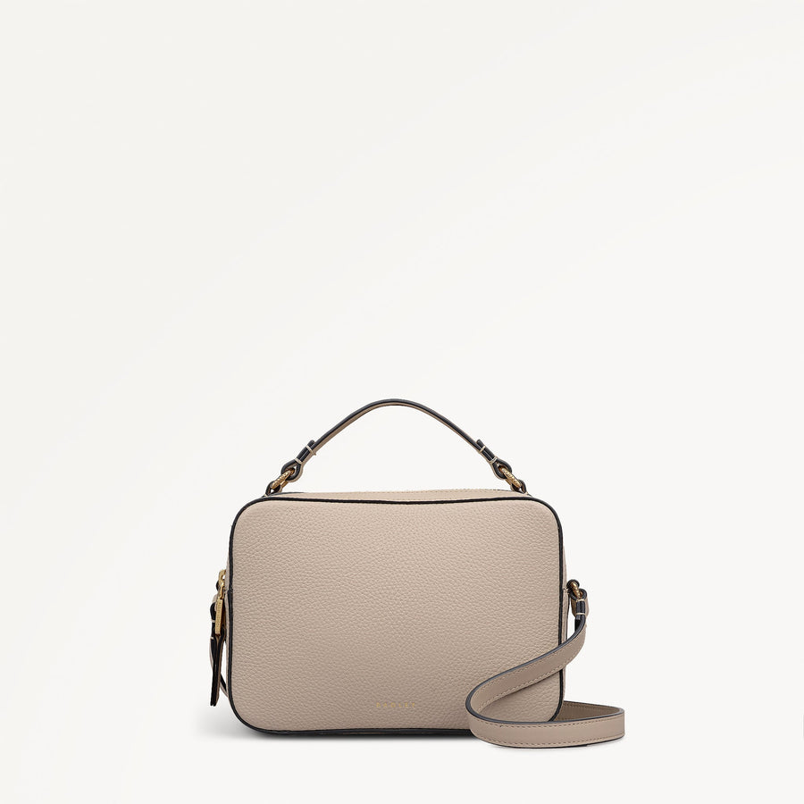 Hadley Lane Medium Ziptop Cross Body Porcini - 112943