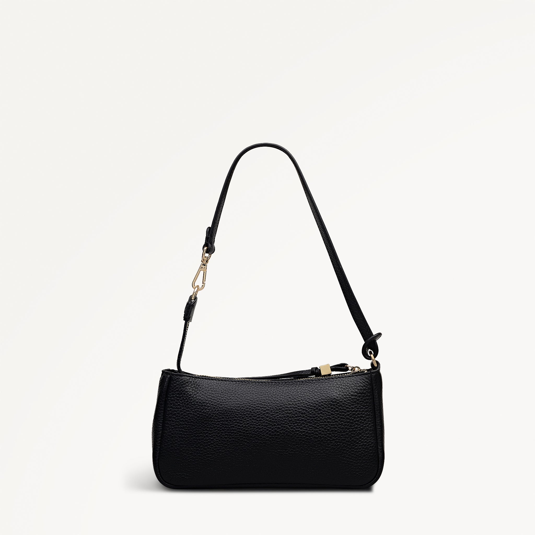 Carlton Close Mini Ziptop Shoulder Black - 112947