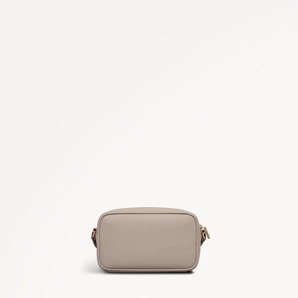 Party Pals Small Ziptop Cross Body Porcini - 112958
