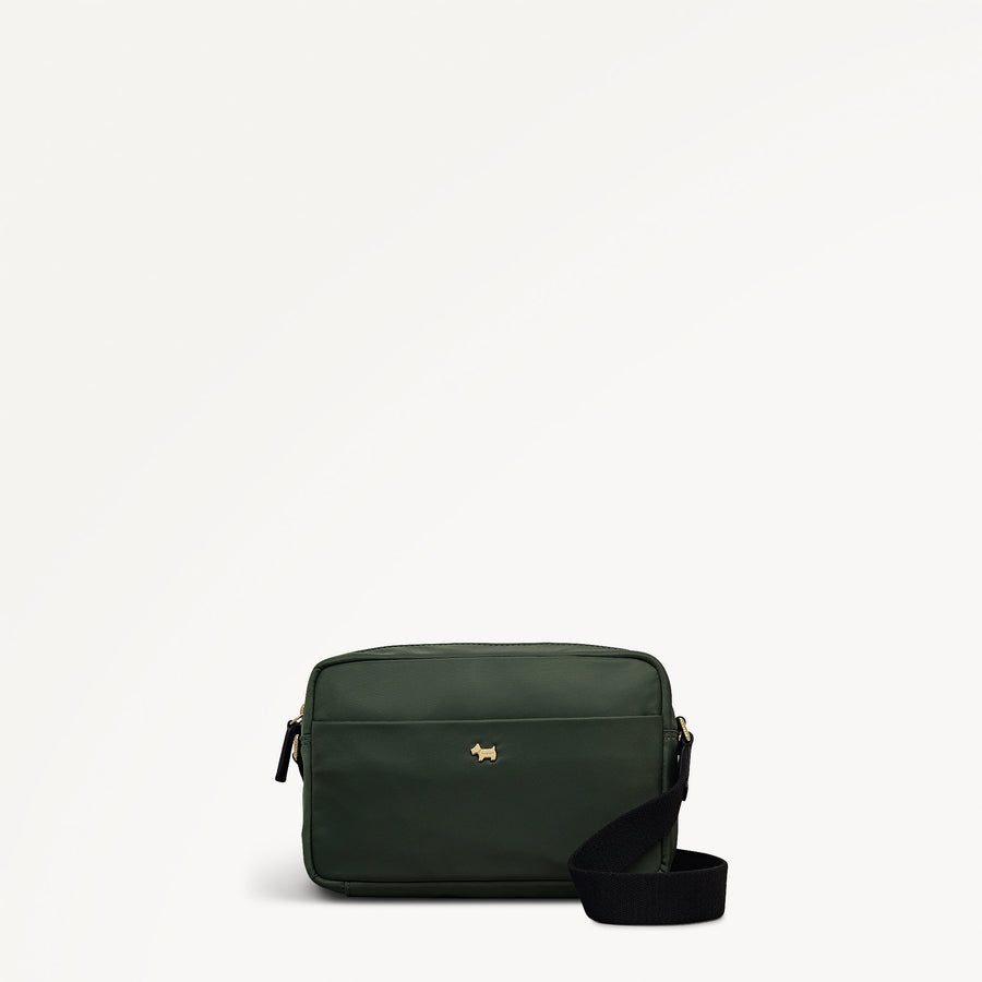 Grove Close - Responsible Mini Ziptop Cross Body Khaki - 112963