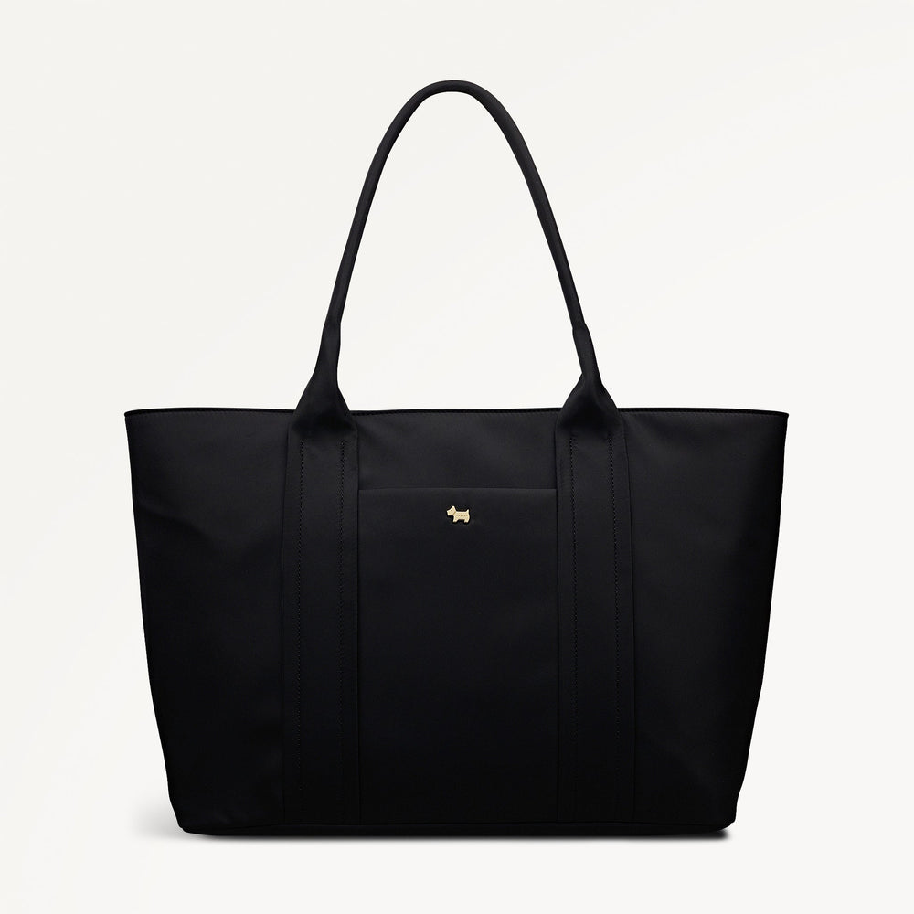 Grove Close - Responsible Large Ziptop Tote Black - 112965