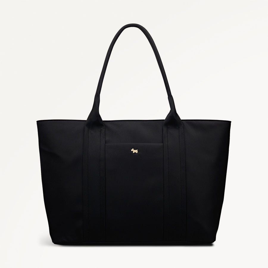 Grove Close - Responsible Large Ziptop Tote Black - 112965