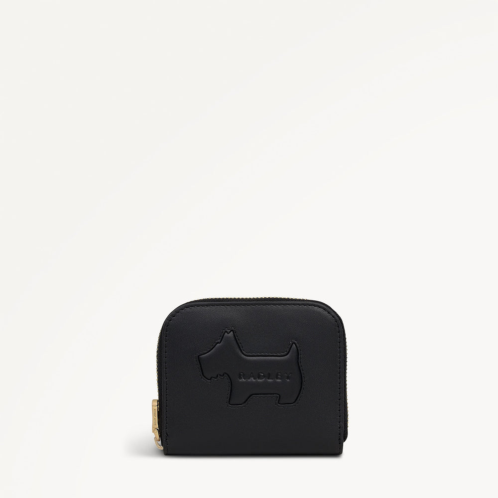 Hadley Lane Small Zip Around wallet Black - 112970