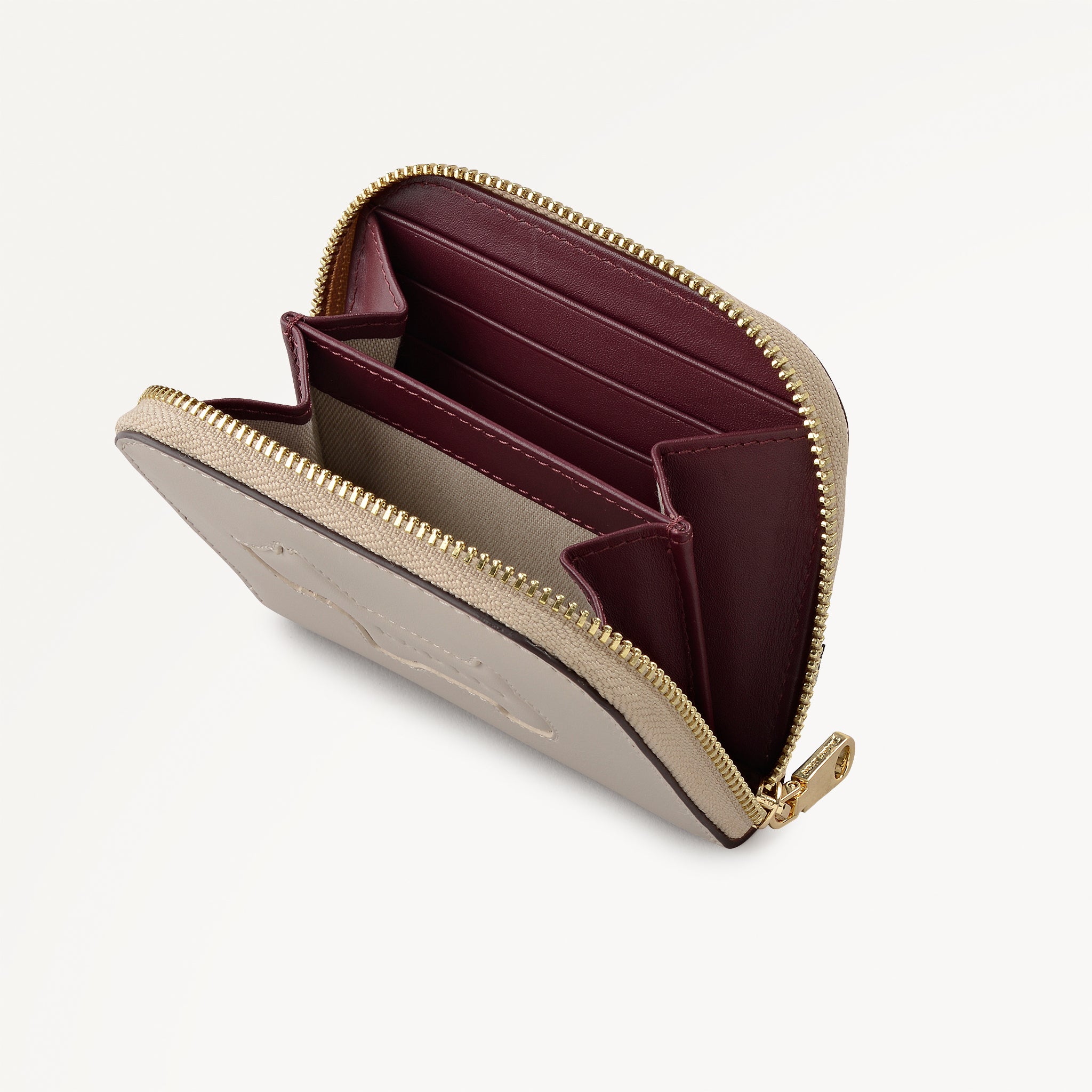 HADLEY LANE SMALL ZIP AROUND Wallet PORCINI - 112971