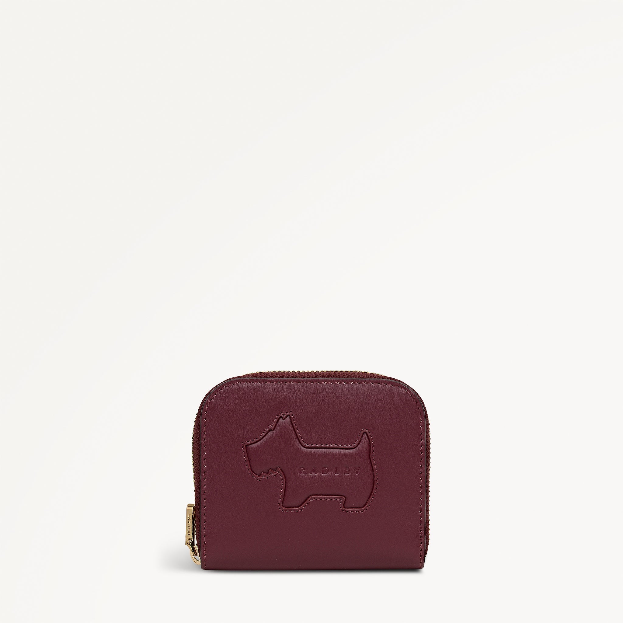 Hadley Lane Small Zip Around wallet Dark Cherry - 112972
