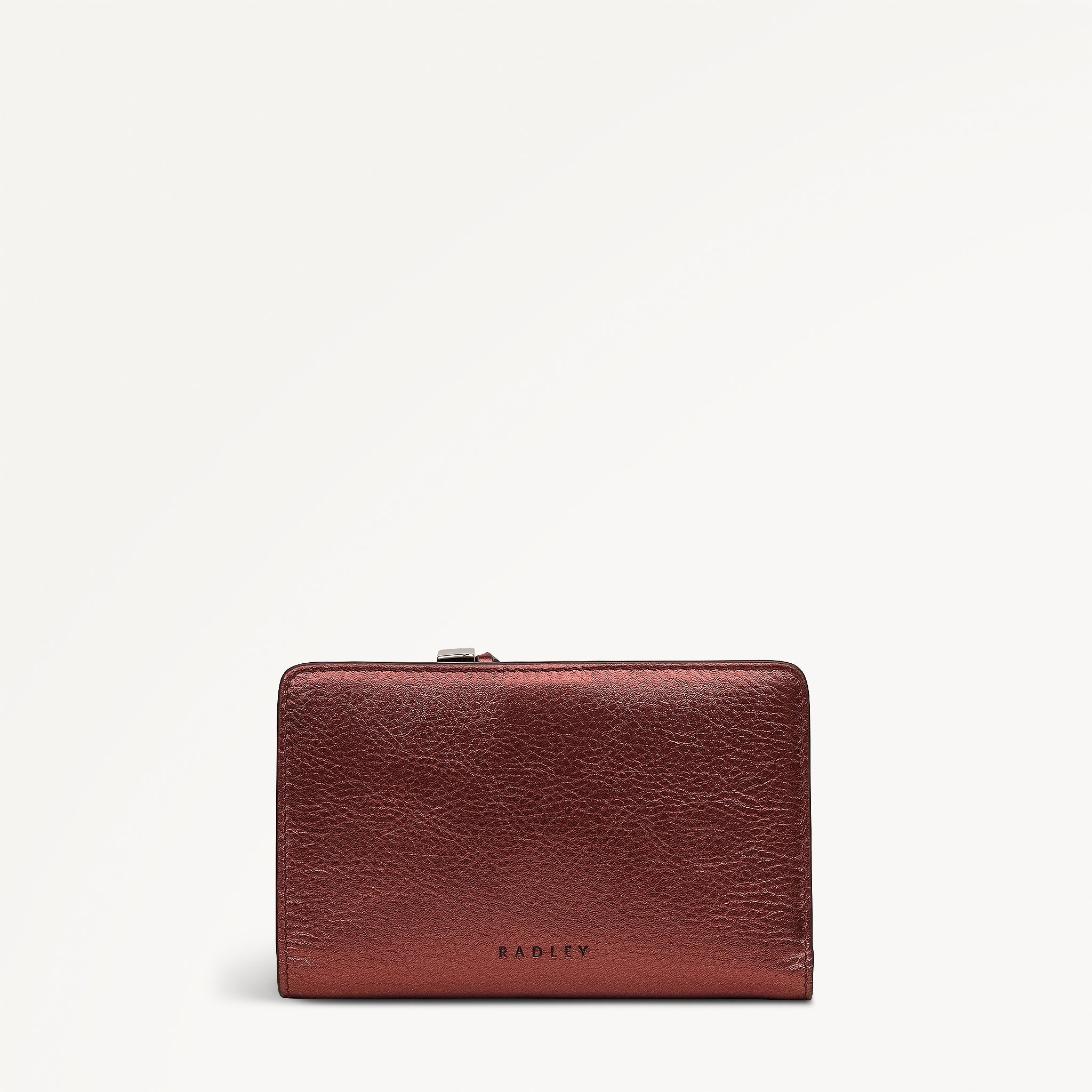 Carlton Close - Metallic Medium Bifold wallet Bronze - 112978