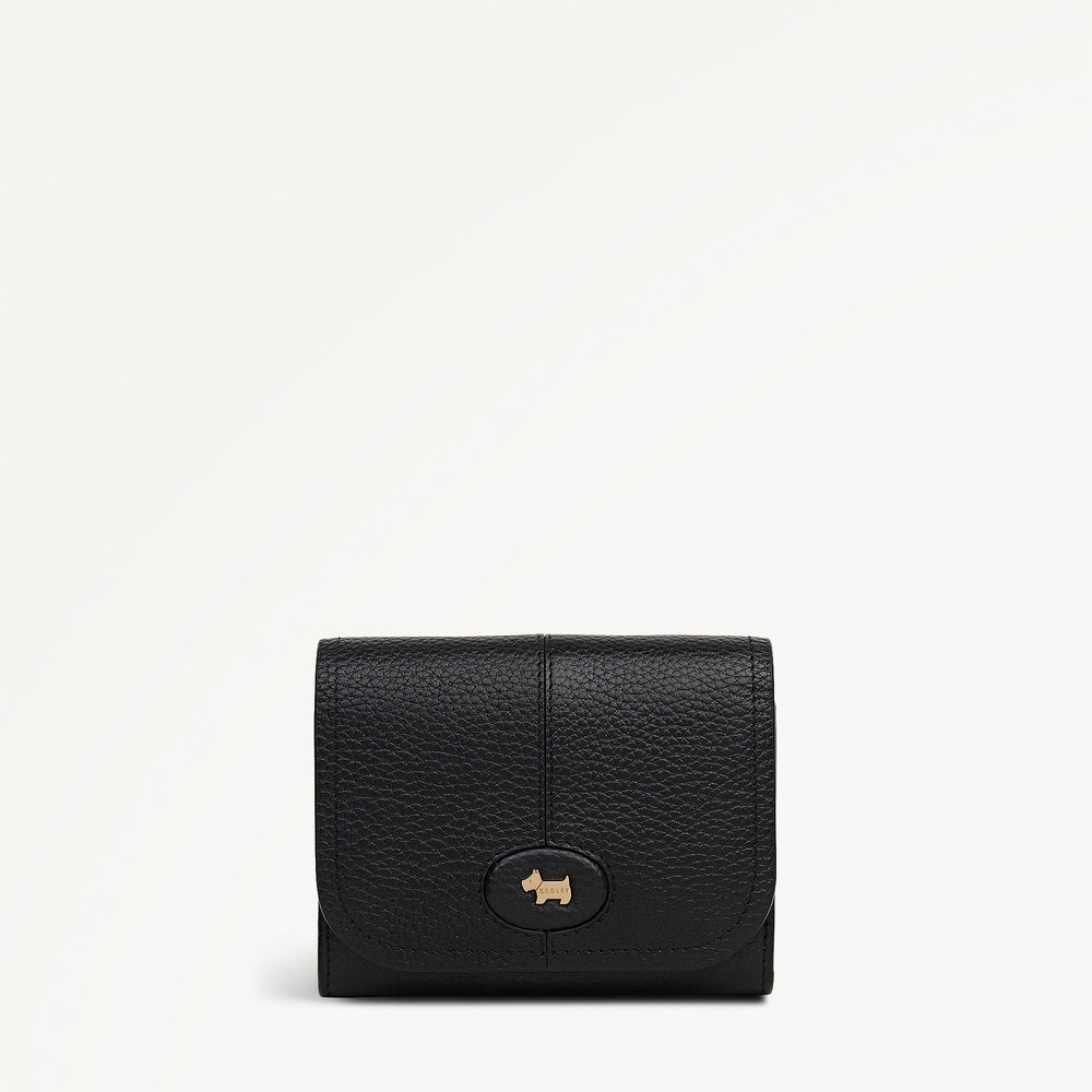 Maldon Mews Medium Flapover wallet Black - 112982