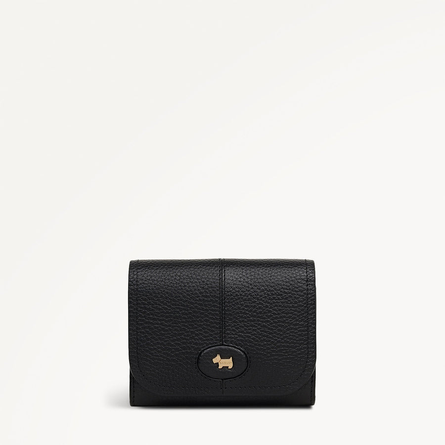 Maldon Mews Medium Flapover wallet Black - 112982